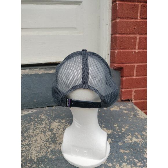 Patagonia Stand Up Blue/White Wave Surf Trucker Hat Snapback - Picture 3 of 7